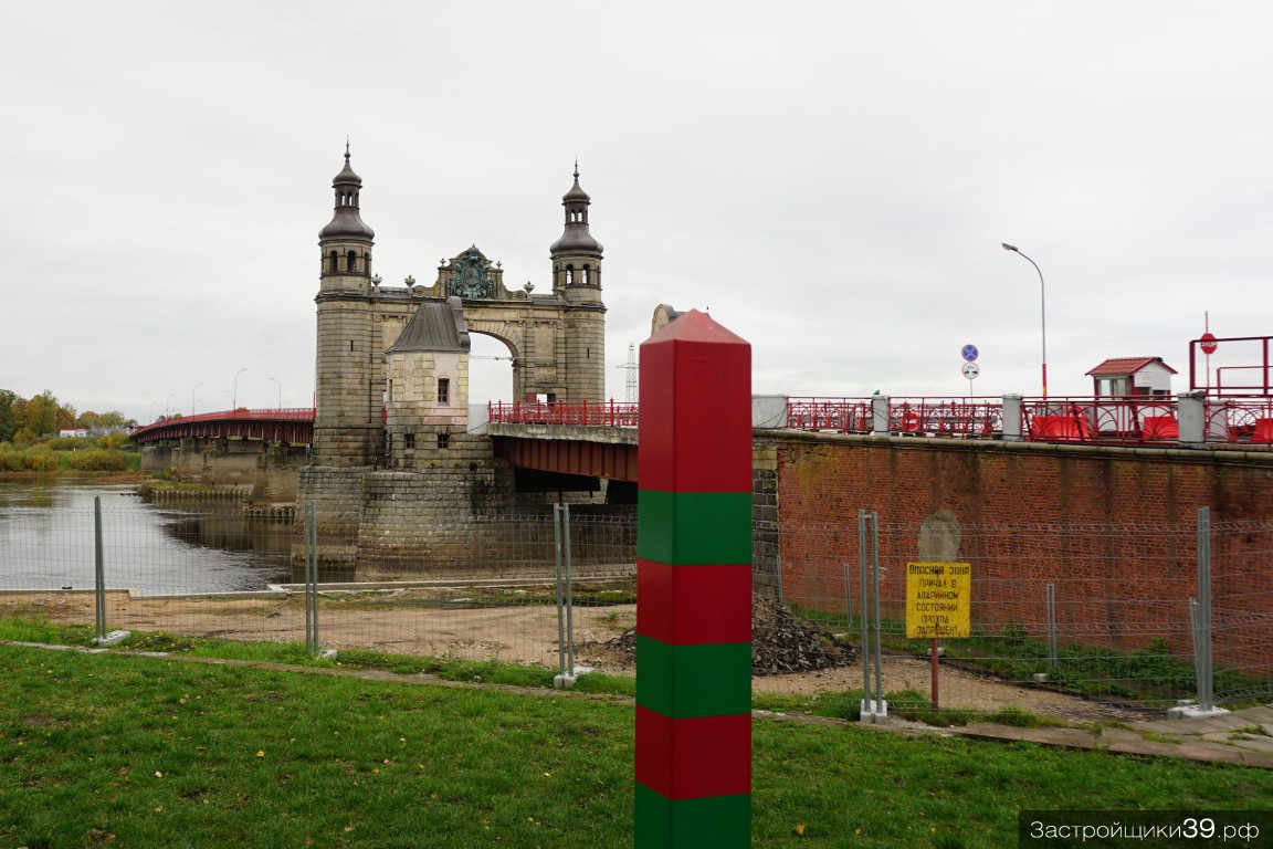 Советск: ремонт моста королевы Луизы затягивается и, возможно, перерастёт в капитальный